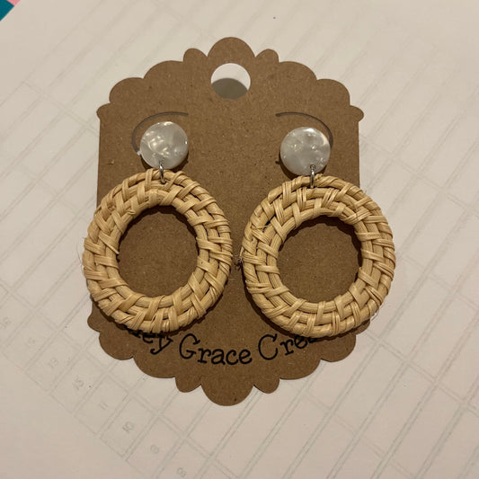 Raffia Earrings