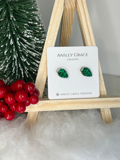 Christmas Lights Stud Earrings